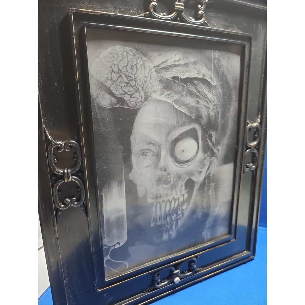 Halloween Haunted Portrait Face Changing Sound Glowing Eyes Lenticular 15x12